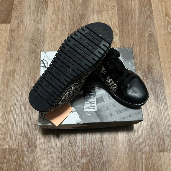 Andia Fora Leopard Print Platform Sneaker Boot - Picture 5 of 12